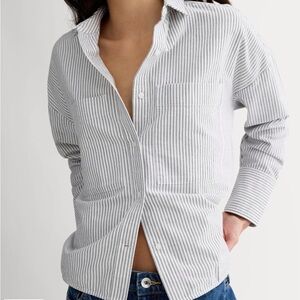 Everlane Organic Cotton Boxy Oxford Shirt